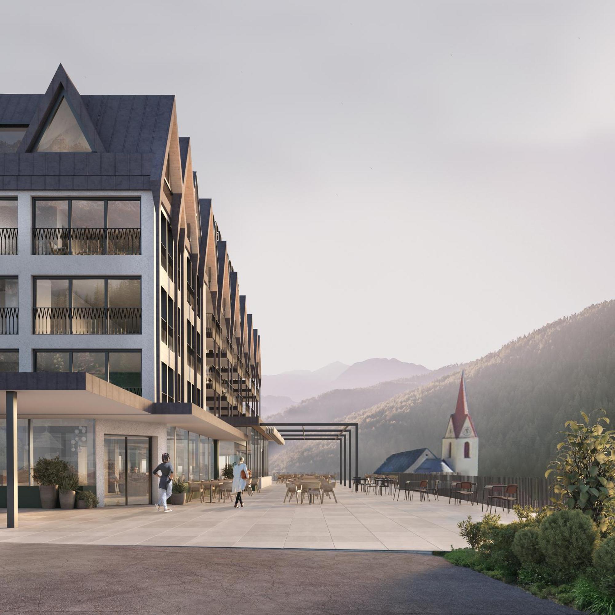 Berghotel Racines Bagian luar foto